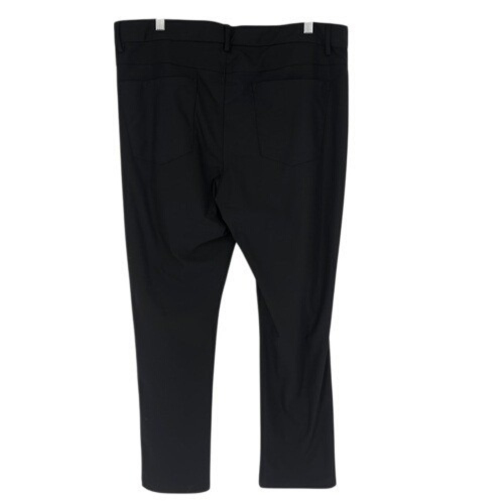 Old Navy Tech Hybrid Slim‎ Black Pants 36x30 4 Way Stretch - Picture 7 of 10